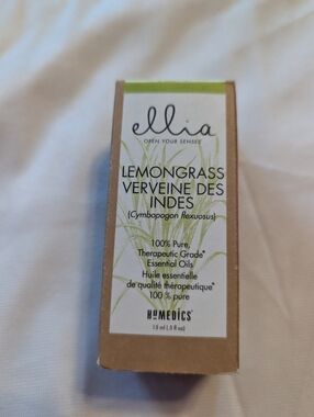 Lemongrass Essential Oil.5 Fl Oz Brand New Sealed